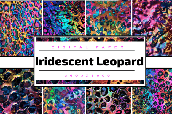 Download Iridescent Leopard Print Texture - Texture Collection