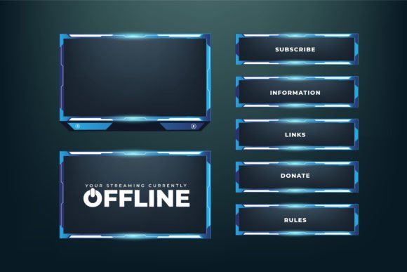 Download Gaming Frame and Streaming Template - Gaming frame Collection